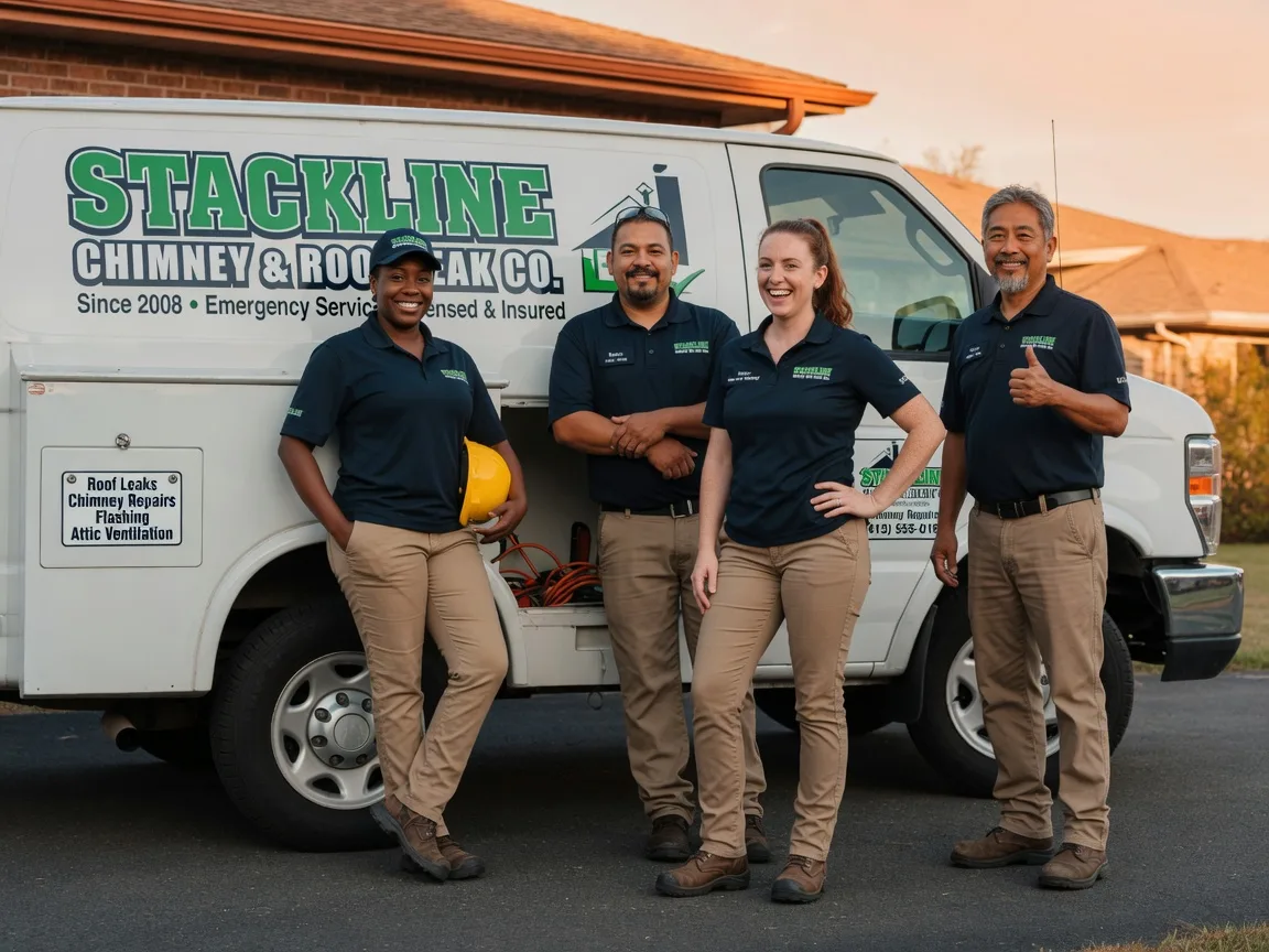 Chimney flashing repair company in Woodsfield, OH
